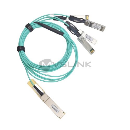 100G QSFP28 to 4x25G SFP28 Active Optical Breakout Cable