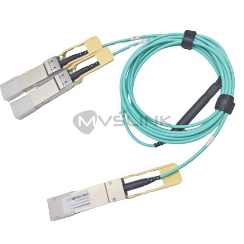 200G QSFP56 to 2x 100G QSFP56 Breakout AOC