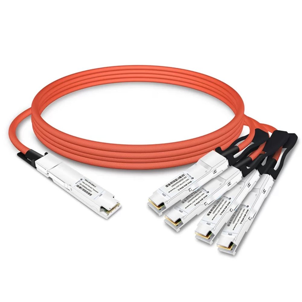 NVIDIA MCA7J75 Compatible 800G Twin-port OSFP to 4x200G QSFP112 InfiniBand NDR Breakout Active Copper Cable 800G ACC