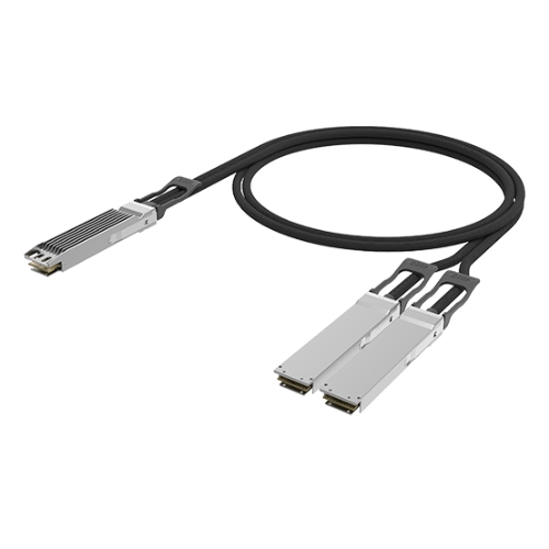 800G Flat Top Twin-port OSFP to 2x400G OSFP InfiniBand NDR Breakout Passive Direct Attach Copper Cable