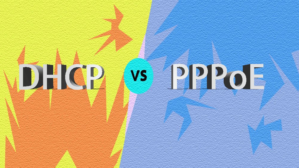 </noscript>Difference between DHCP vs. PPPoE